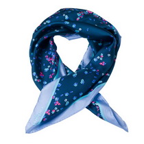 Шелковый шарф Cacharel Tourbillon Bleu