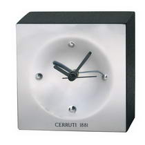 Часы/будильник Cerruti Wall Block